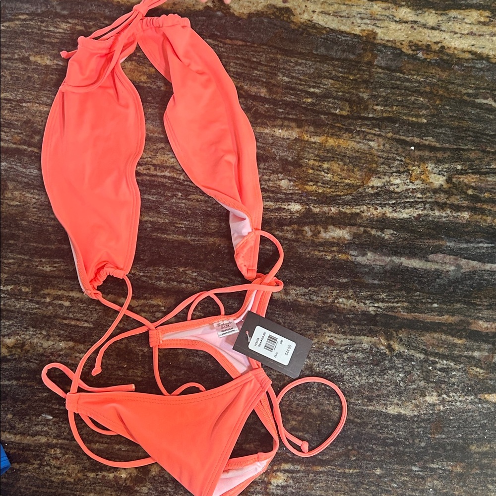 Vibrant Orange one piece